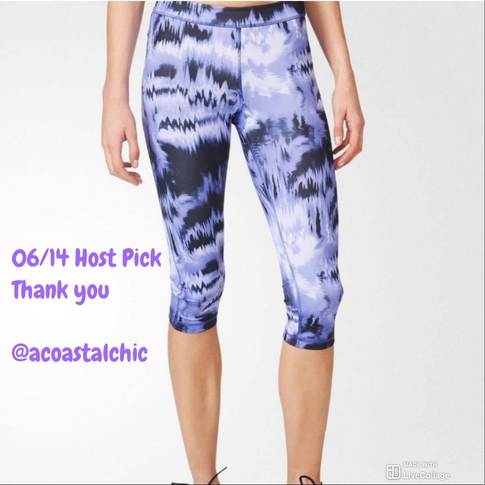 Adidas Capri leggings sx XS New!